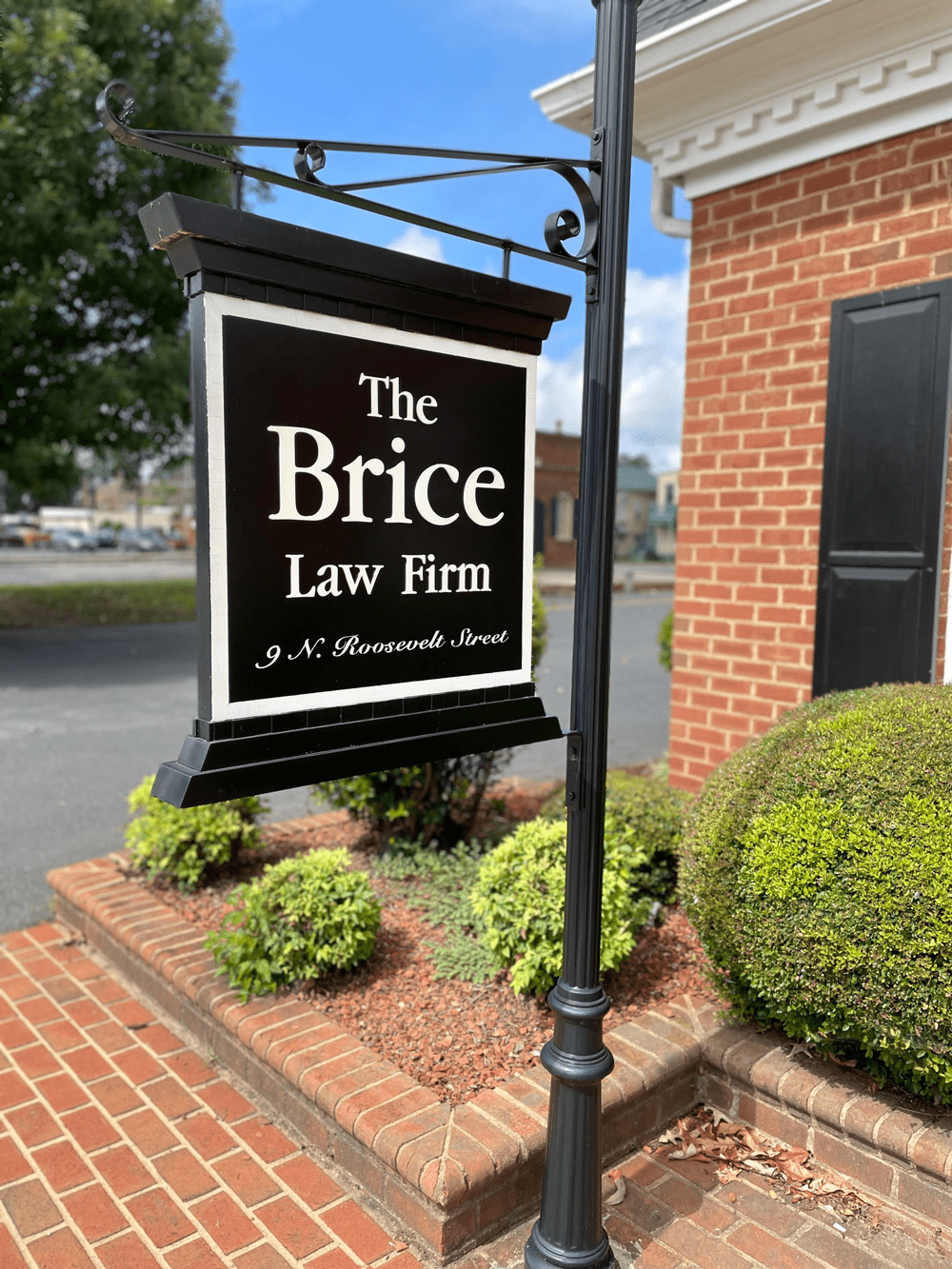 Brice Law Firm | York SC | office building signage